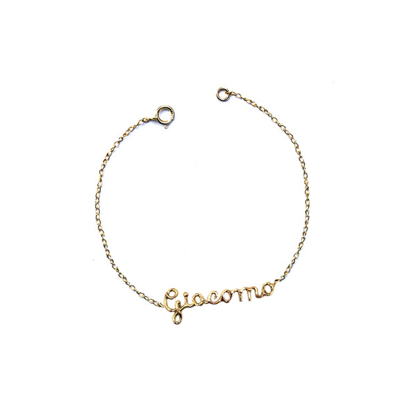 Customizable Wire Name Bracelet