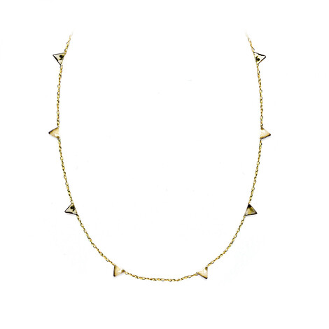 "female" necklace in 18kt solid gold
