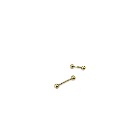 Small piercing in 18kt solid gold