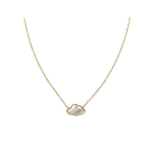 Cloud necklace in 18kt solid gold