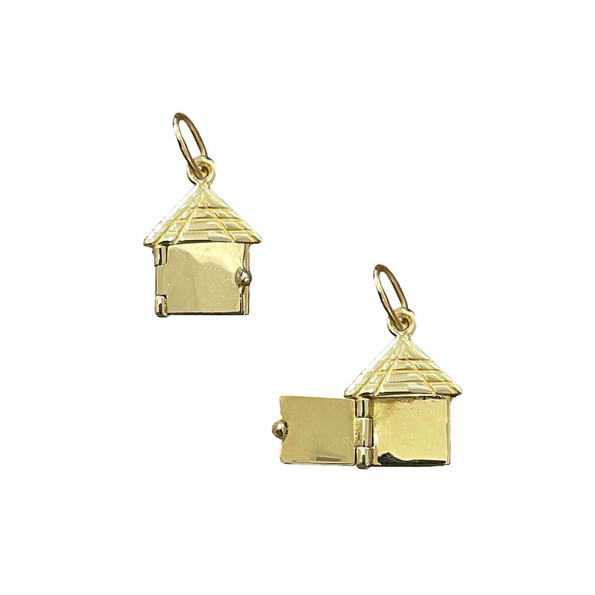 House necklace in 18kt solid gold