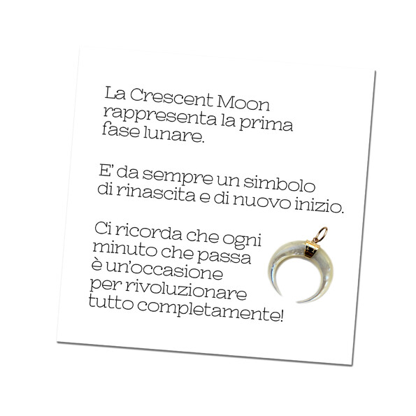 Girocollo Crescent Moon Piccola