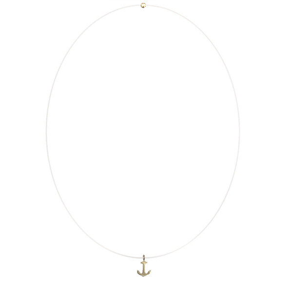 Invisibile anchor in 18kt solid gold