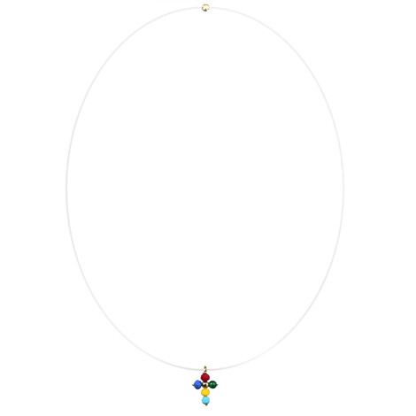 Invisibile Croce Multicolor